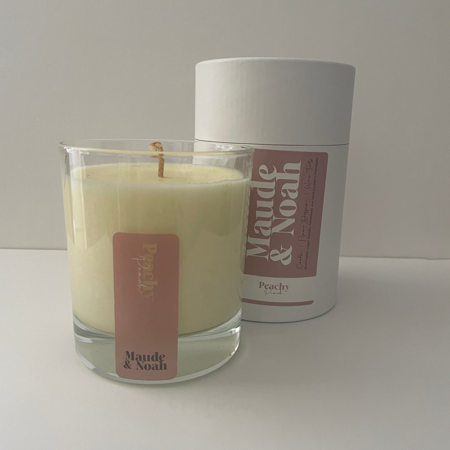 Maude & Noah Peachy Peach Candle