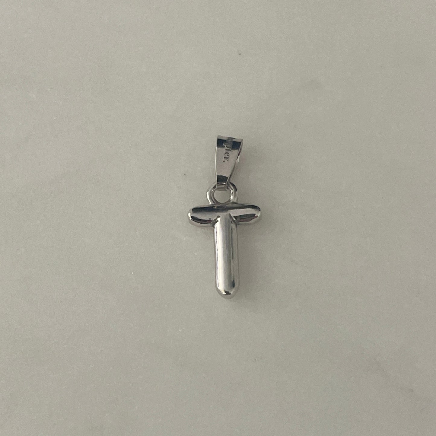 the BUBBLE LETTER charm